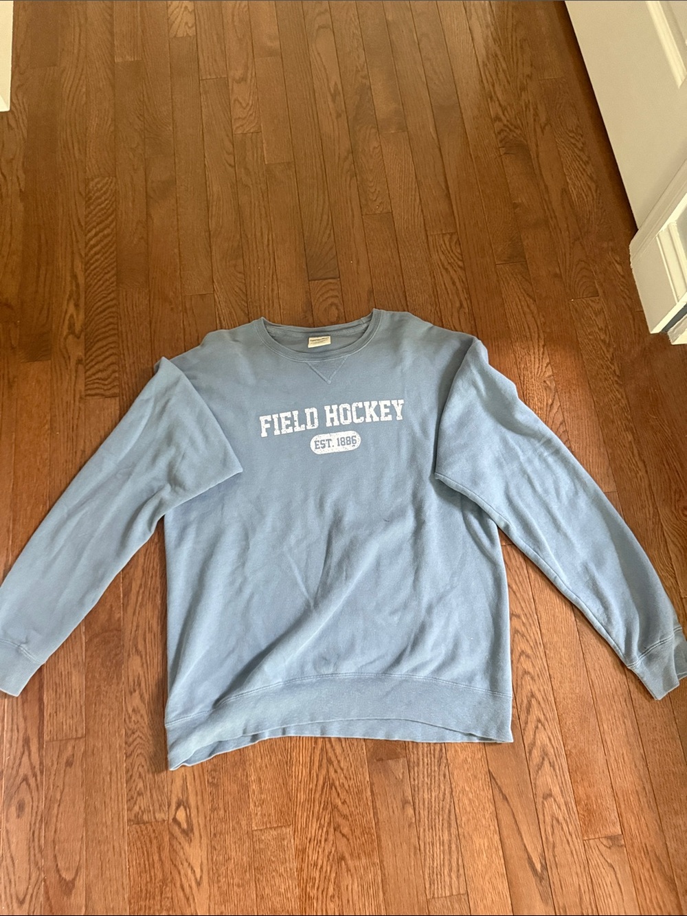 Hanes Light Blue Field Hockey Crewneck Sweatshirt